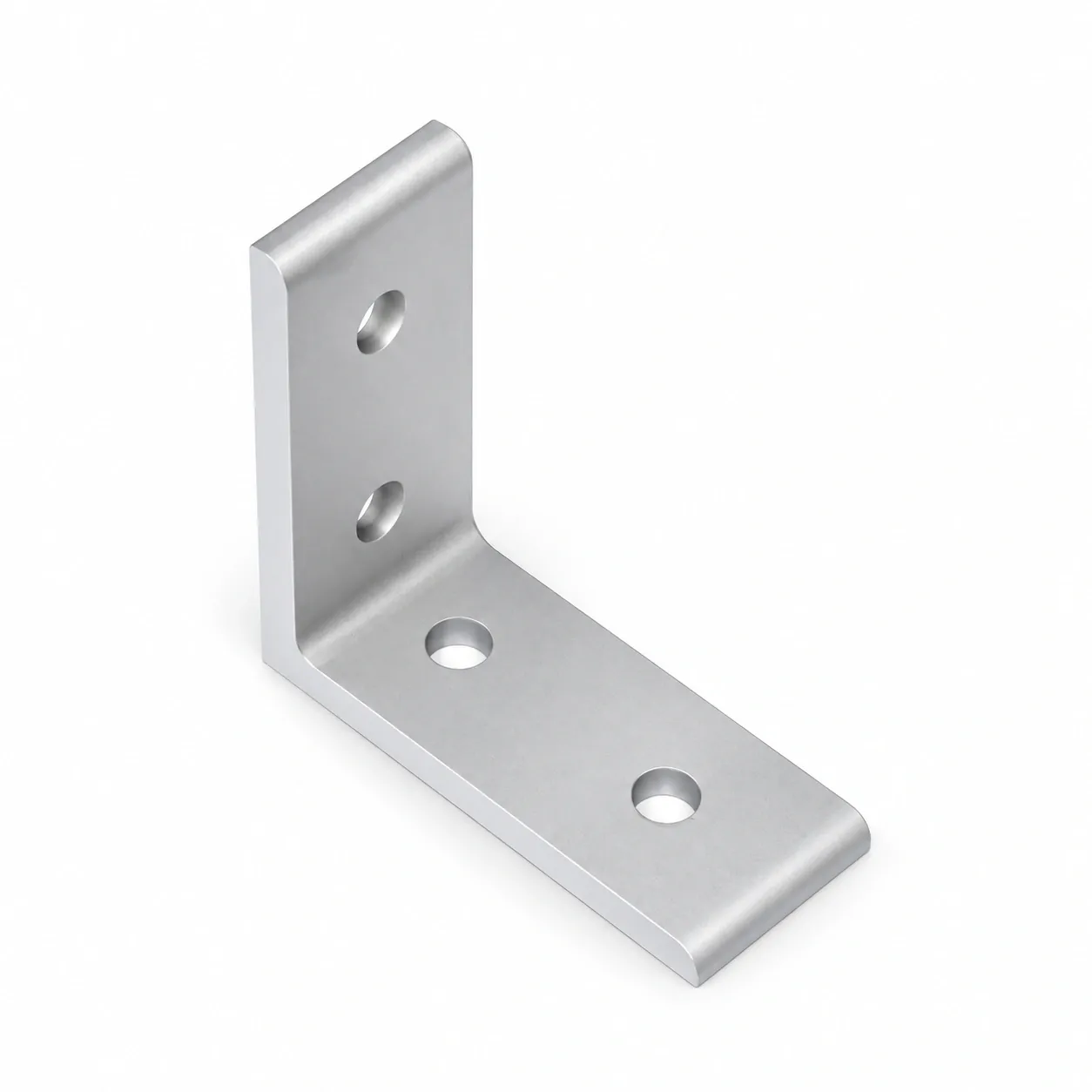 BAB-3L — L Bracket 30mm Long Type สีเงิน