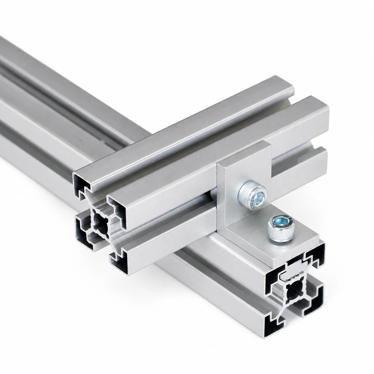 BAB-4 — L Bracket 40mm สีเงิน