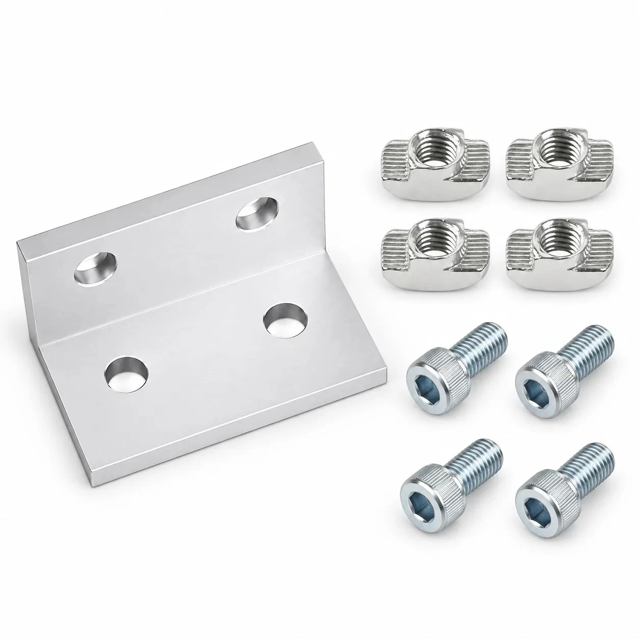 BAB-48-SET — L Bracket 40x80mm Kit Set