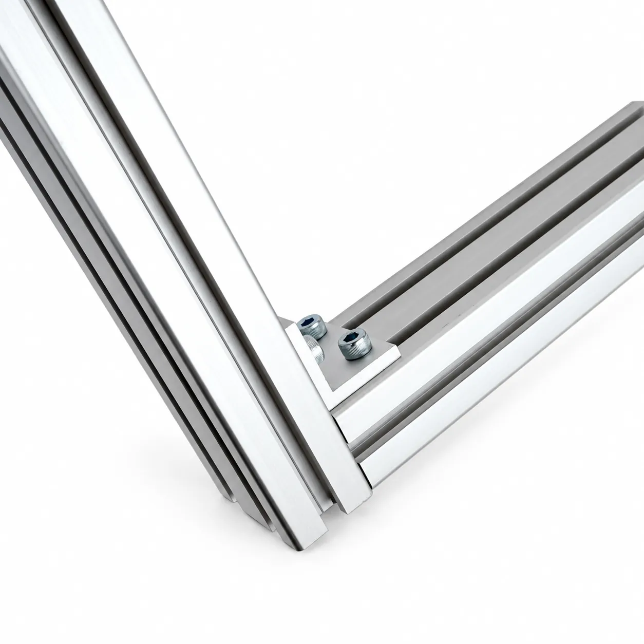 BAB-48 — L Bracket 40x80mmสีเงิน