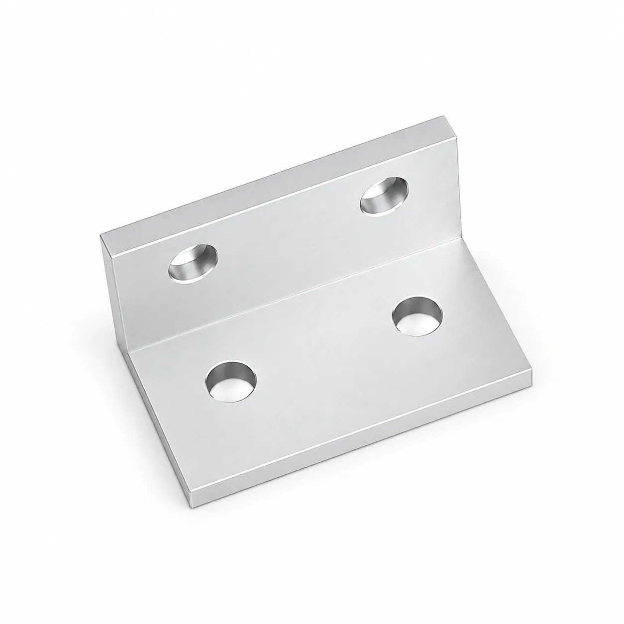 BAB-48 — L Bracket 40x80mmสีเงิน