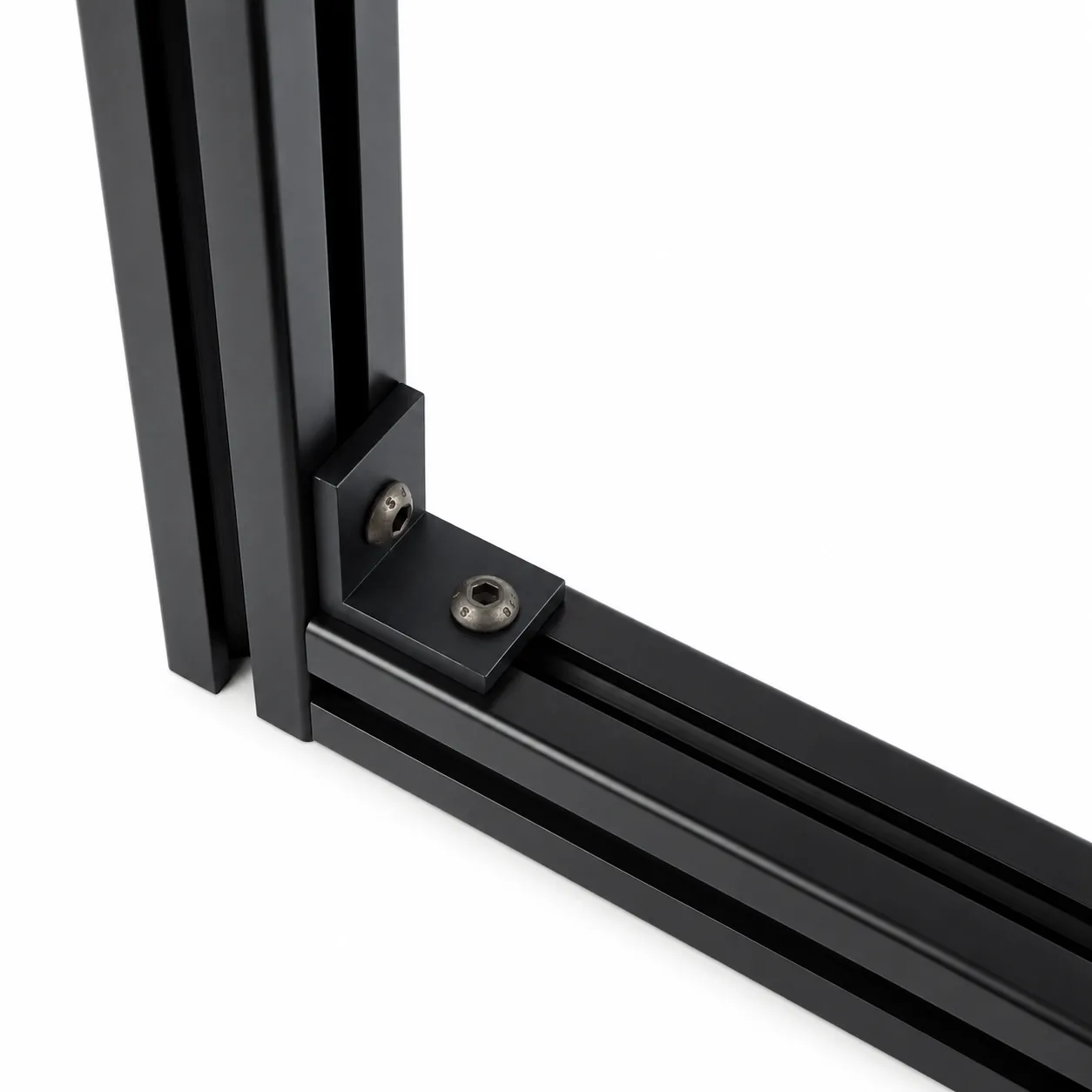 BAB-4B — L Bracket 40mm สีดำ