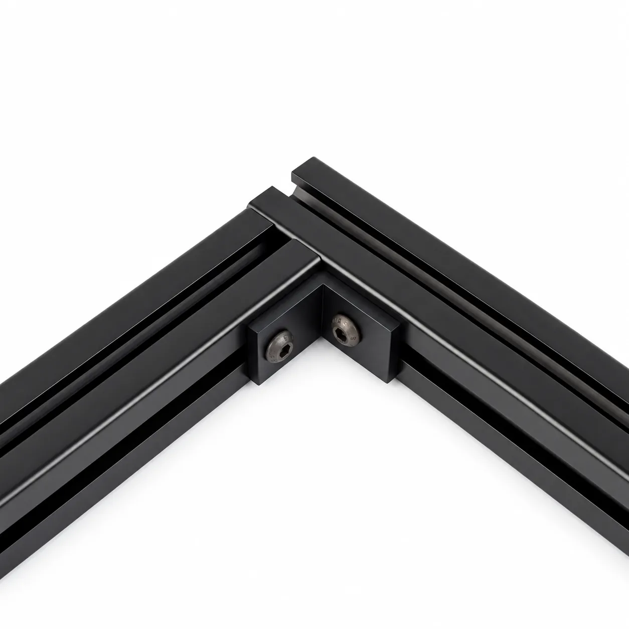BAB-4B — L Bracket 40mm สีดำ