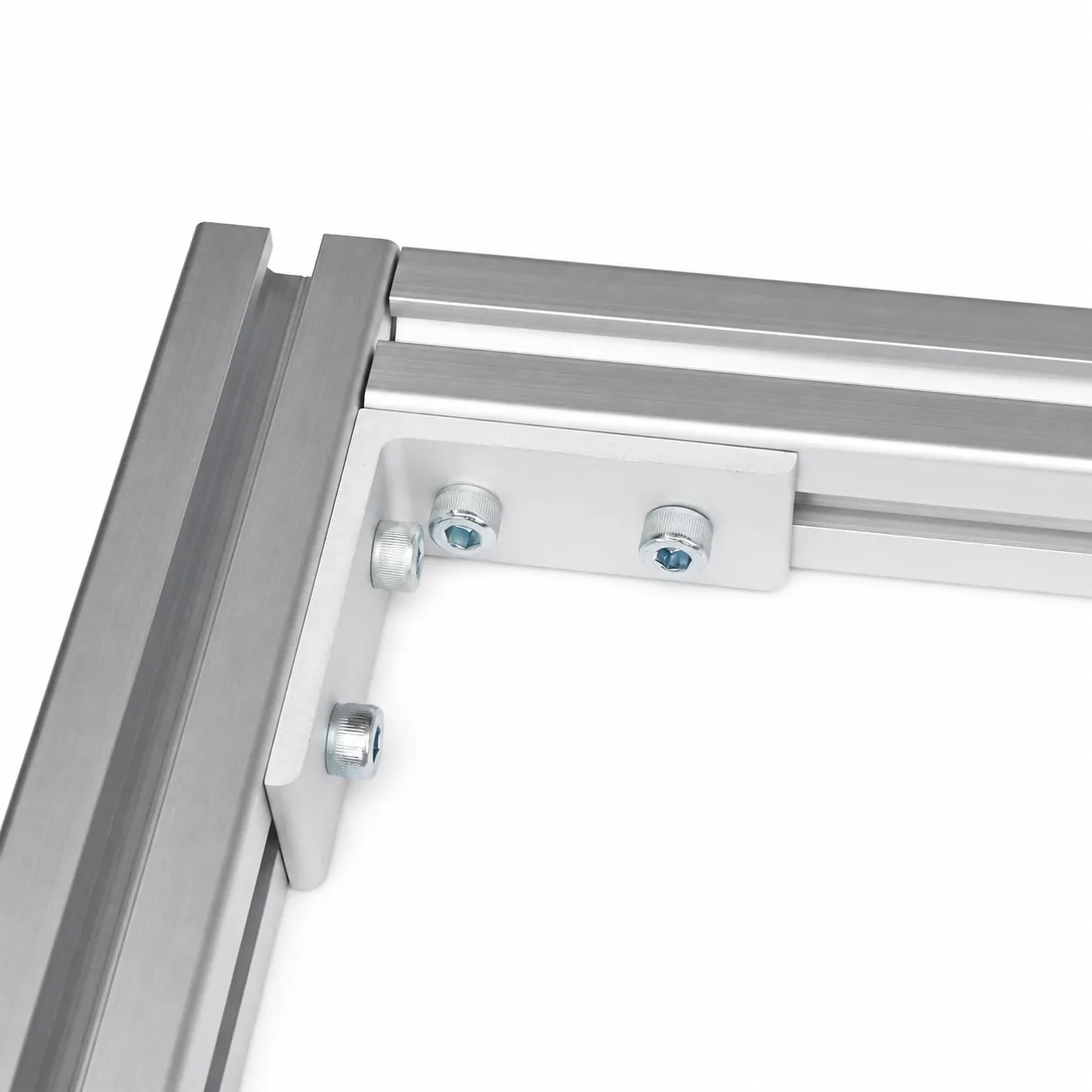 BAB-4L — L Bracket 40mm Long Type สีเงิน