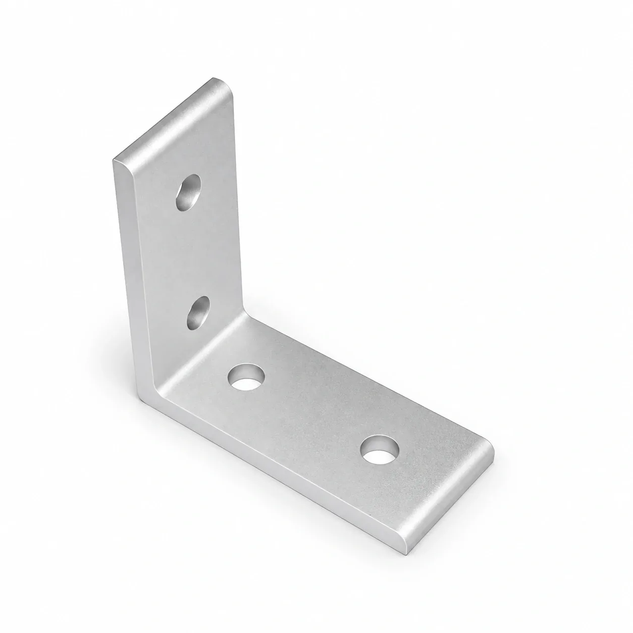 BAB-4L — L Bracket 40mm Long Type สีเงิน