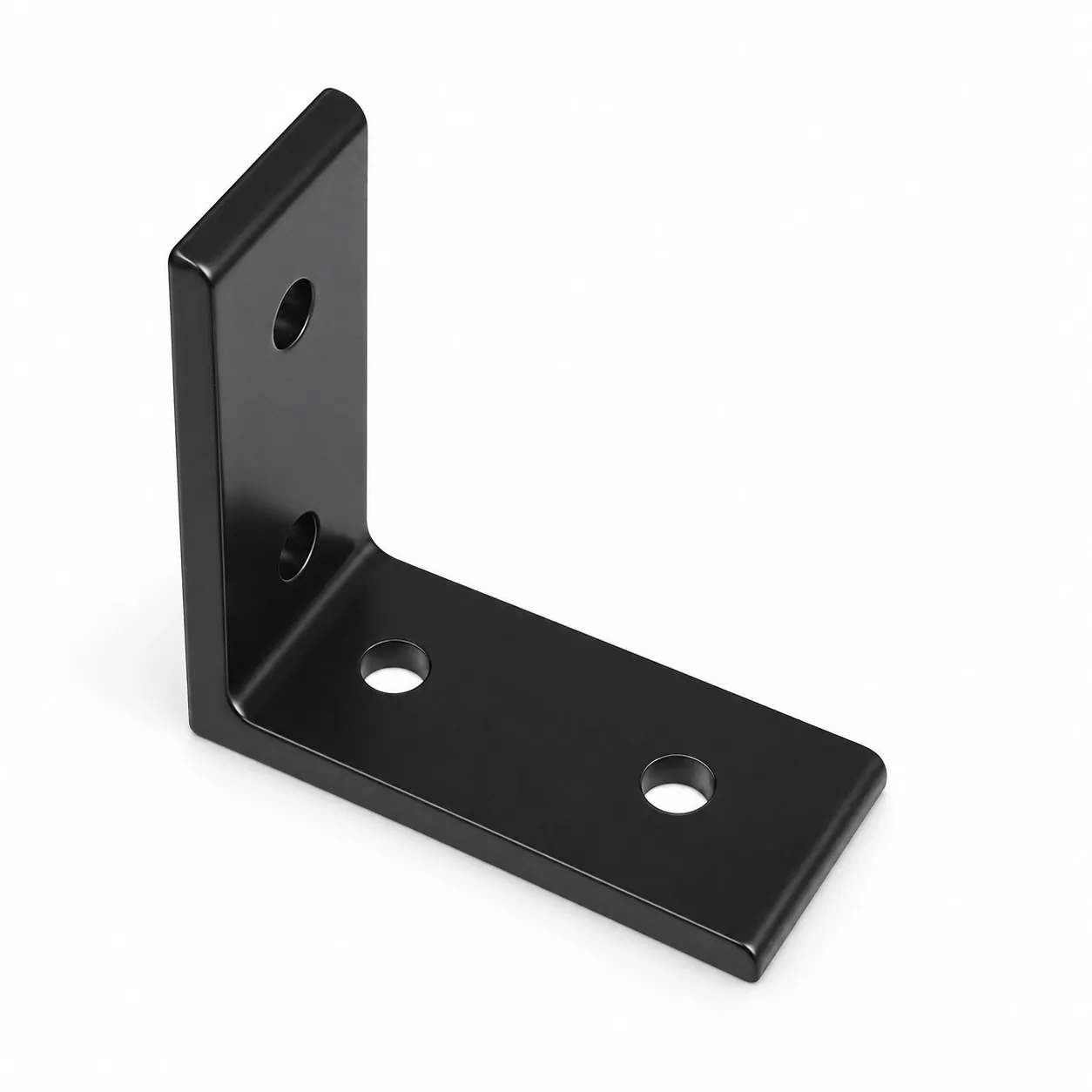 BAB-4LB — L Bracket 40mm Long Type สีดำ