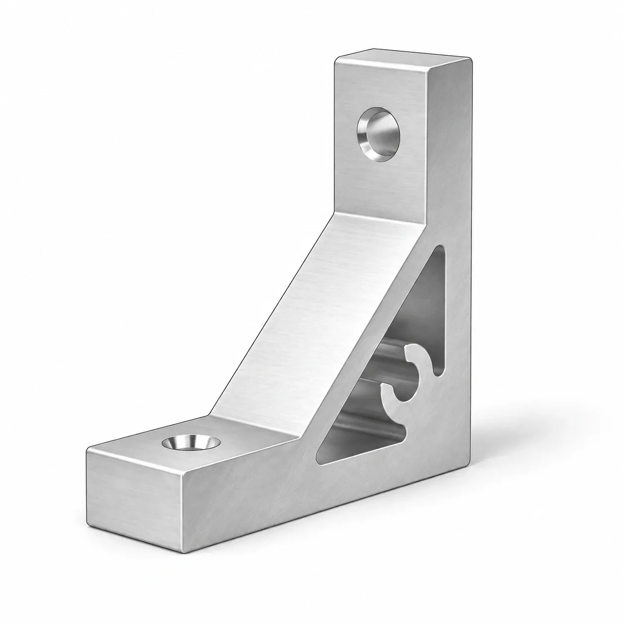 BAC-2 — Hard Bracket 20mm สีเงิน