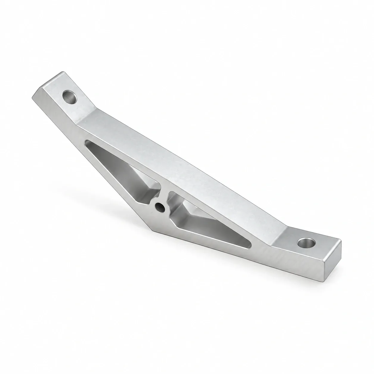 BAC-213 — Hard Bracket 20mm 135องศา Heavy Load สีเงิน