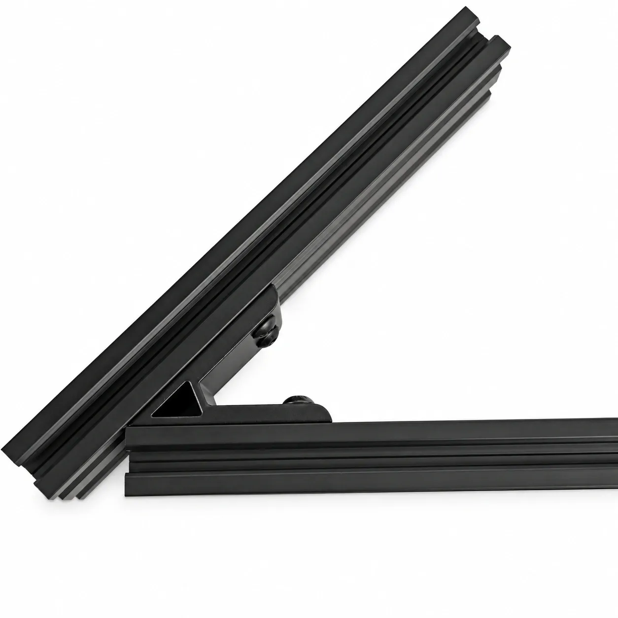 BAC-244B — Hard Bracket 20x40mm 45องศา สีดำ