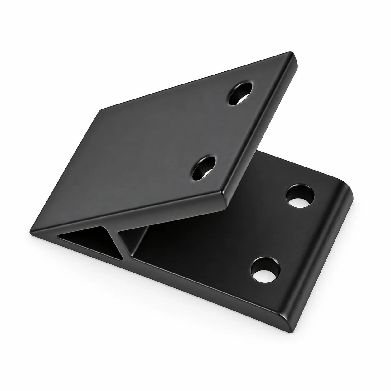 BAC-244B — Hard Bracket 20x40mm 45องศา สีดำ