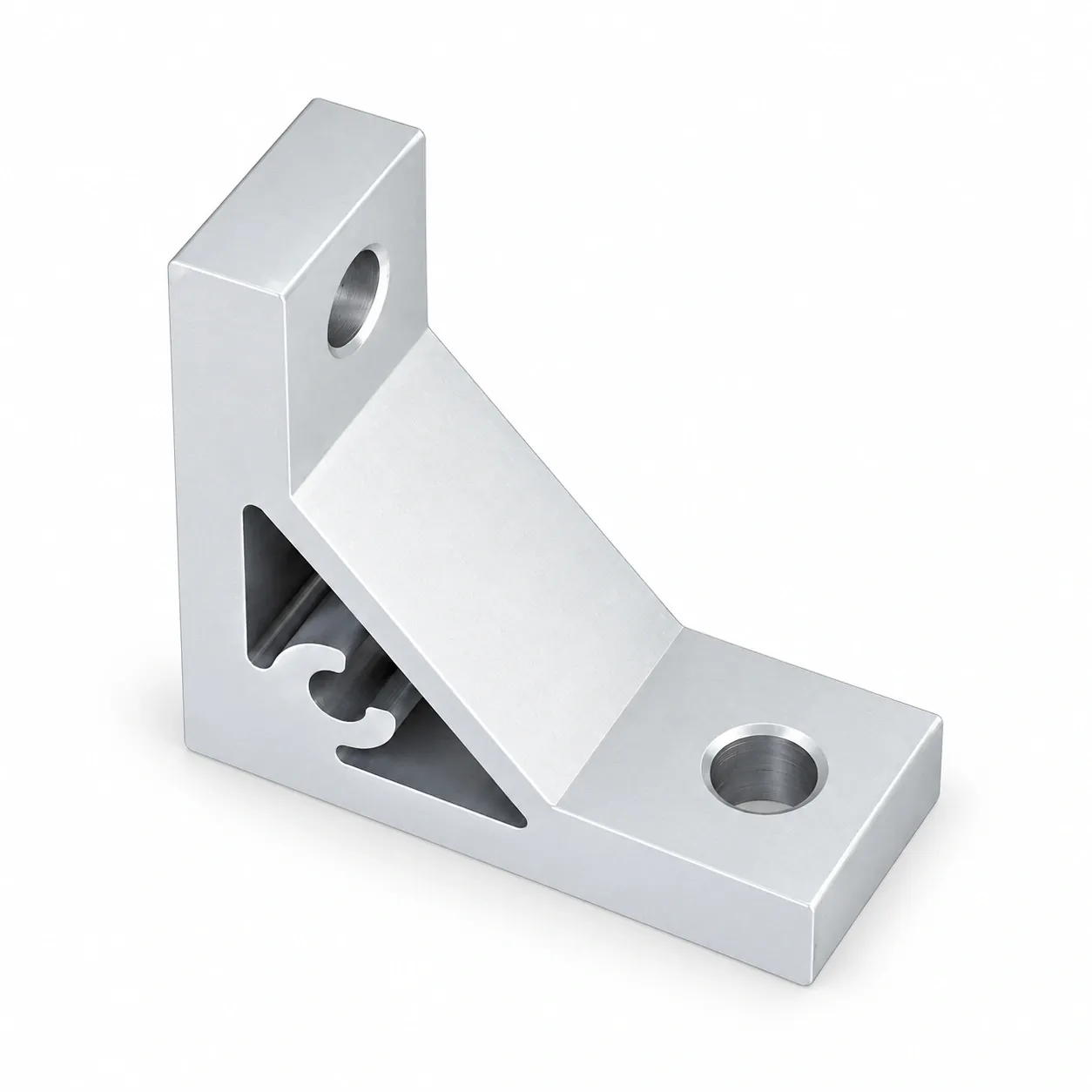 BAC-3 — Hard Bracket 30mm สีเงิน