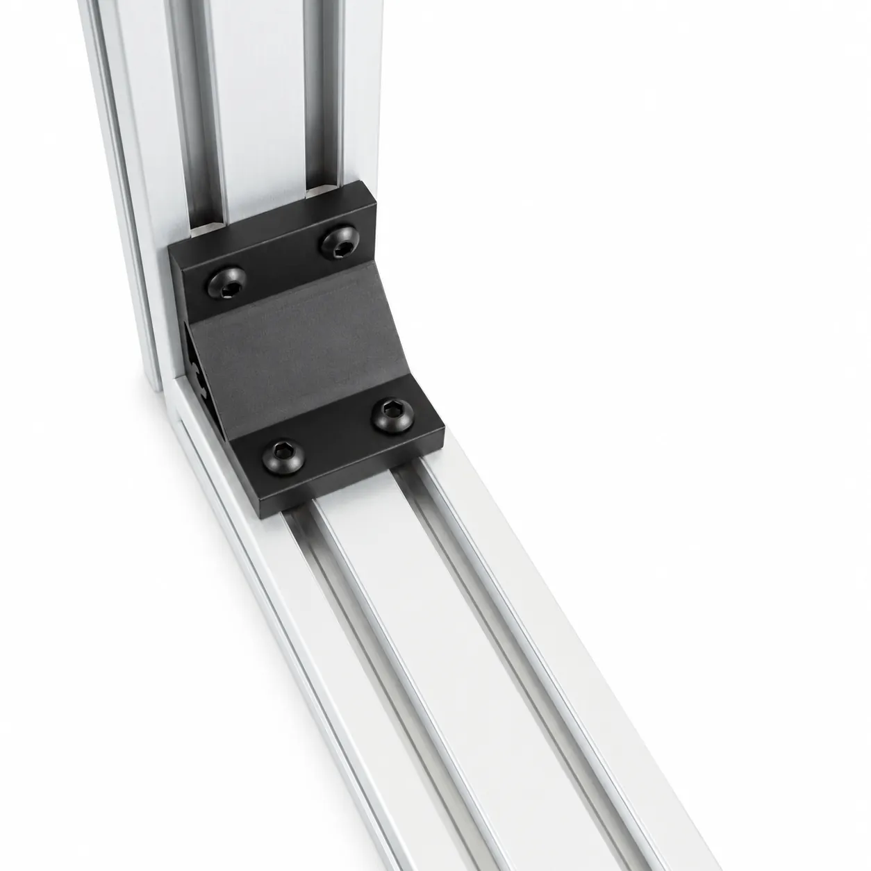 BAC-36K — Hard Bracket 30x60mm สีดำ