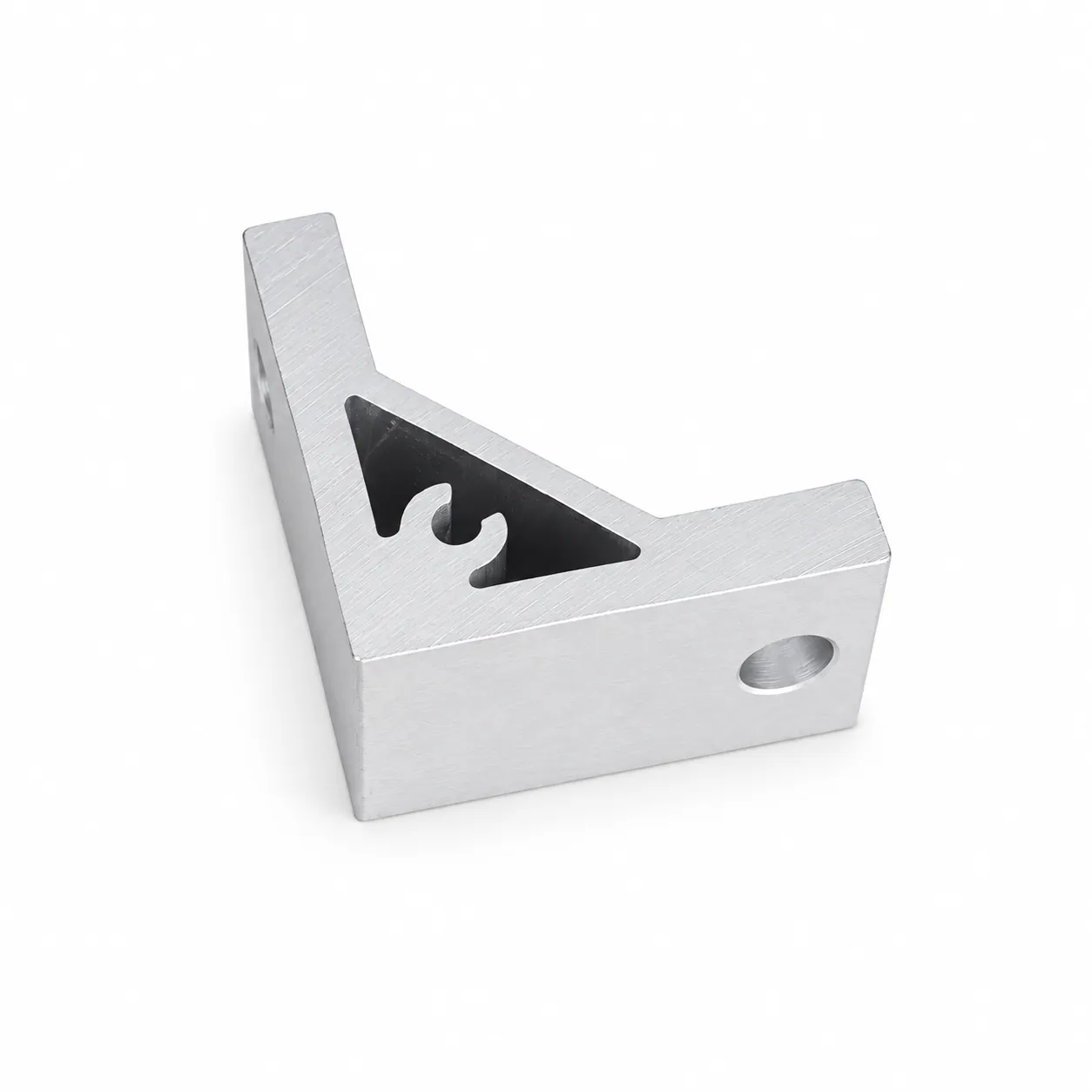 BAC-4 — Hard Bracket 40mm สีเงิน