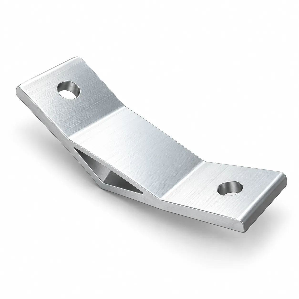 BAC-414 — Hard Bracket 40mm 135องศา สีเงิน