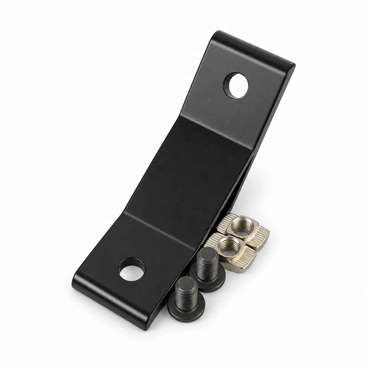 BAC-41B — Hard Bracket 40mm 135องศา สีดำ
