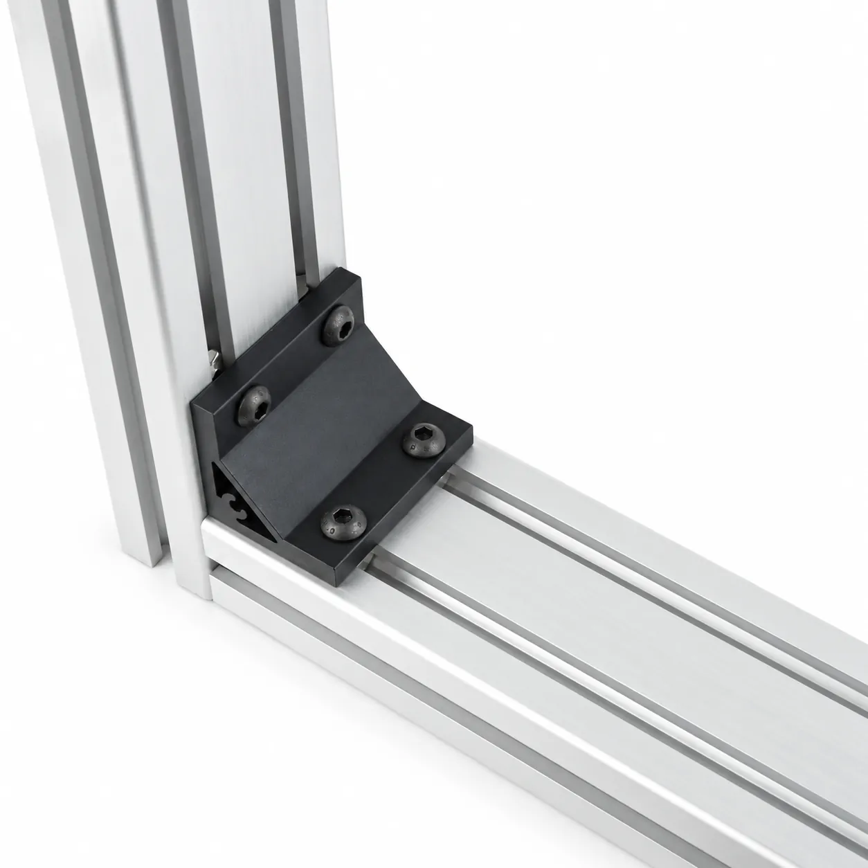 BAC-48K — Hard Bracket 40x80mm สีดำ