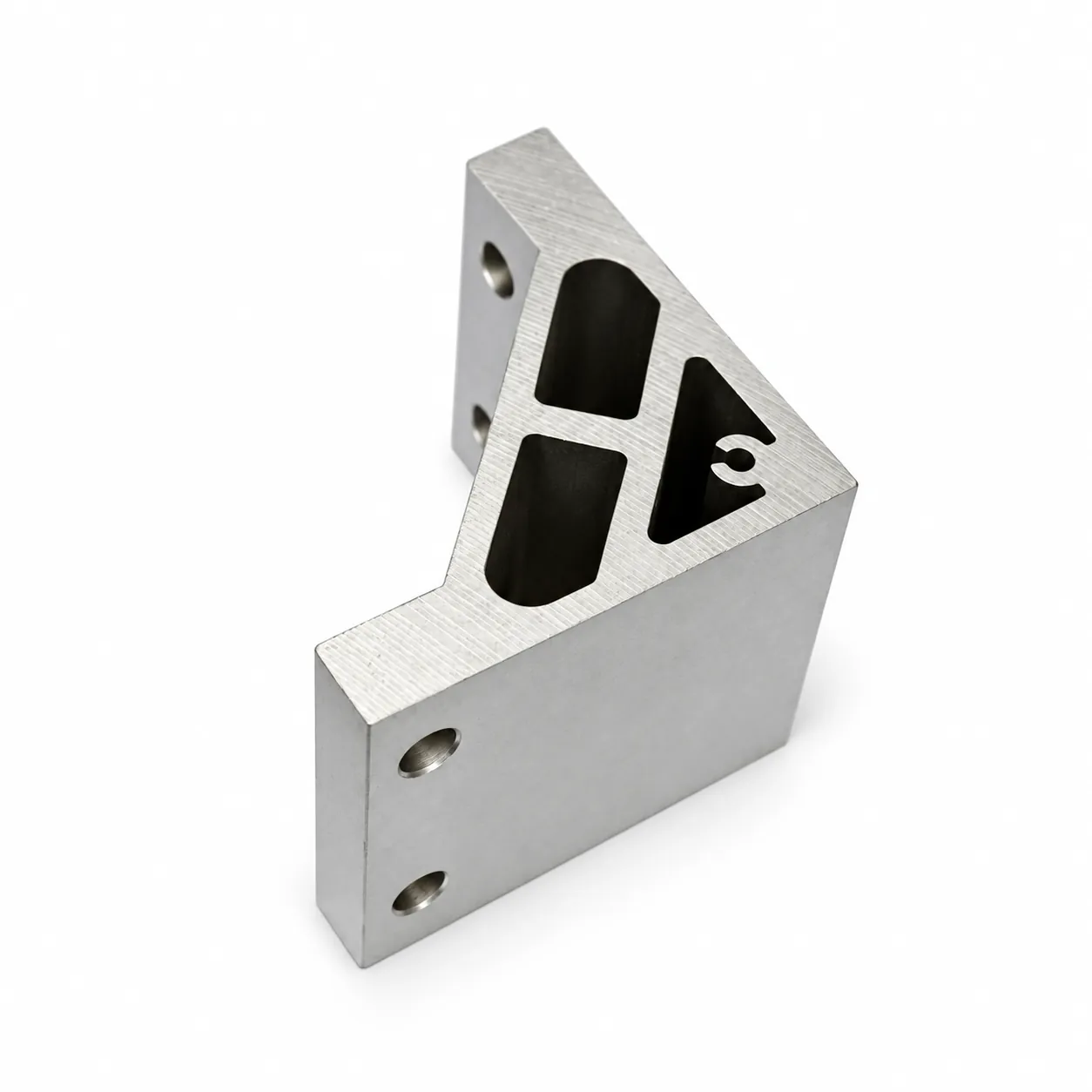 BAC-88 — Hard Bracket 80x80mm สีเงิน