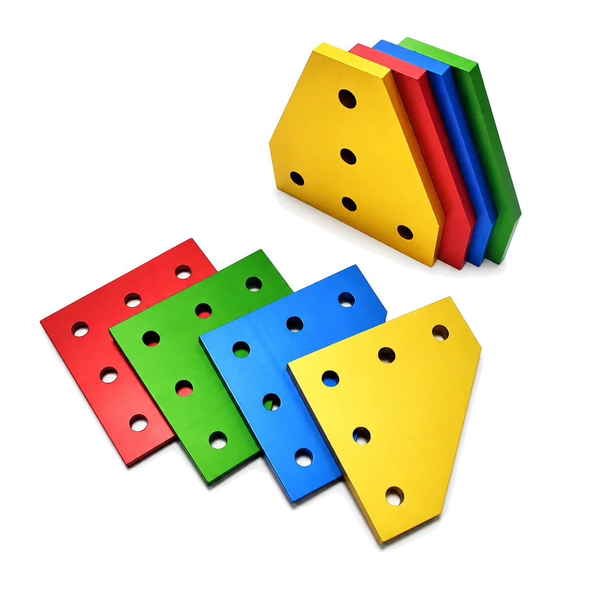 BAH-2C — Corner Plate L 20mm สีเงิน