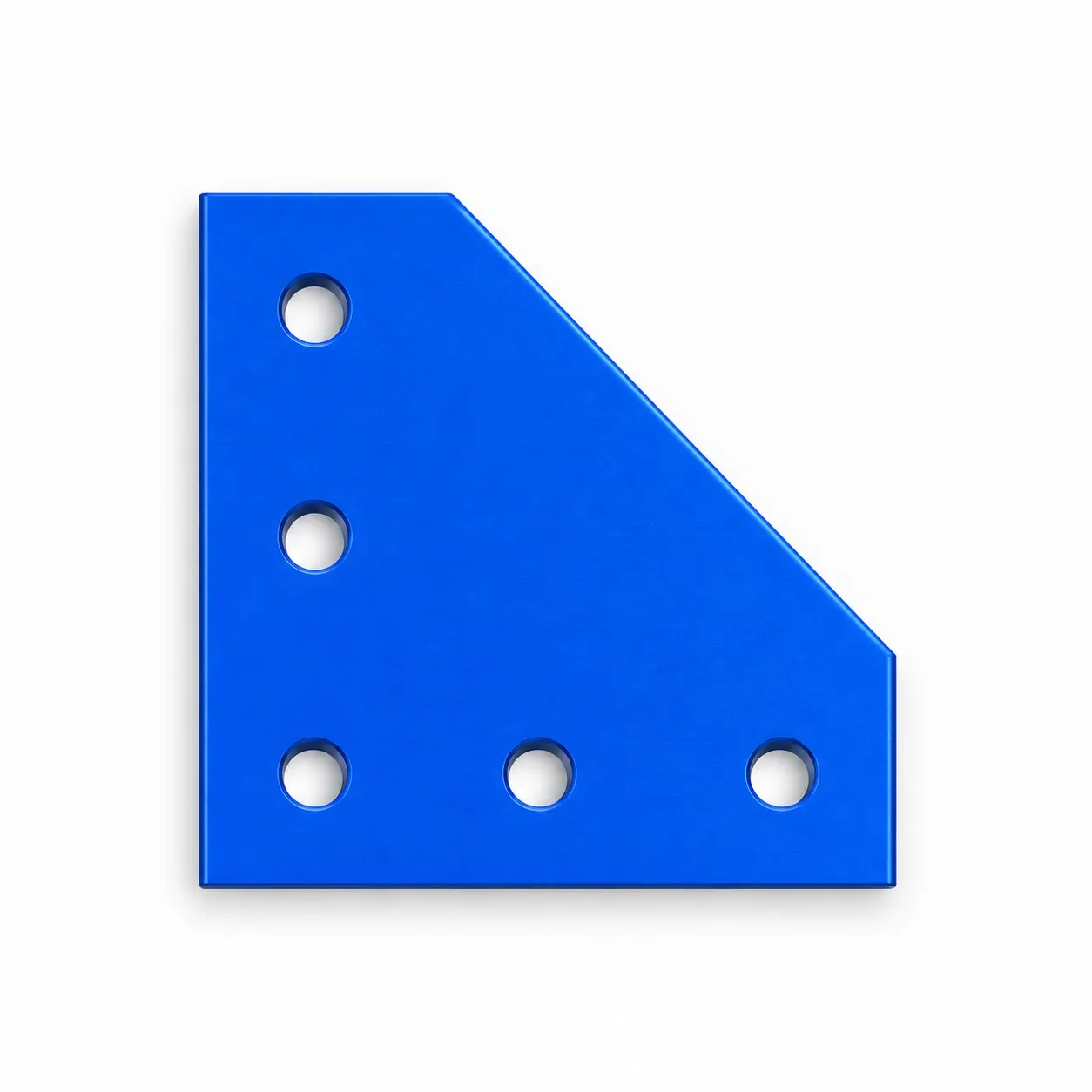 BAH-2CB — Corner Plate L 20mm สีน้ำเงิน