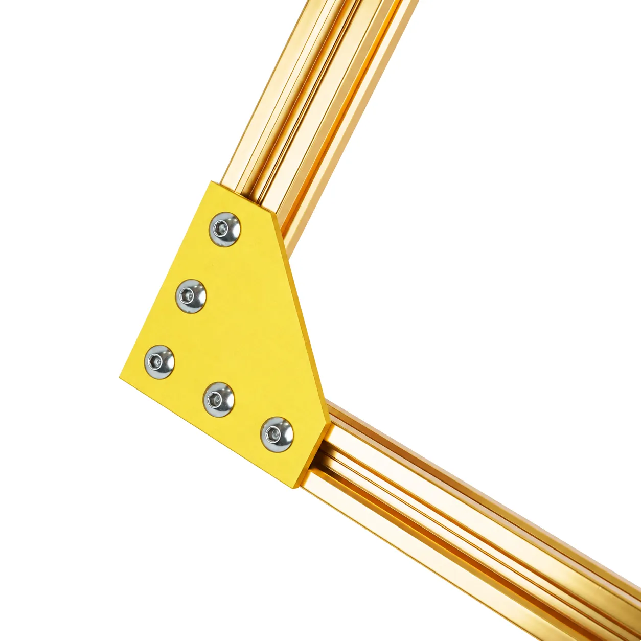 BAH-2CG — Corner Plate L 20mm สีทอง