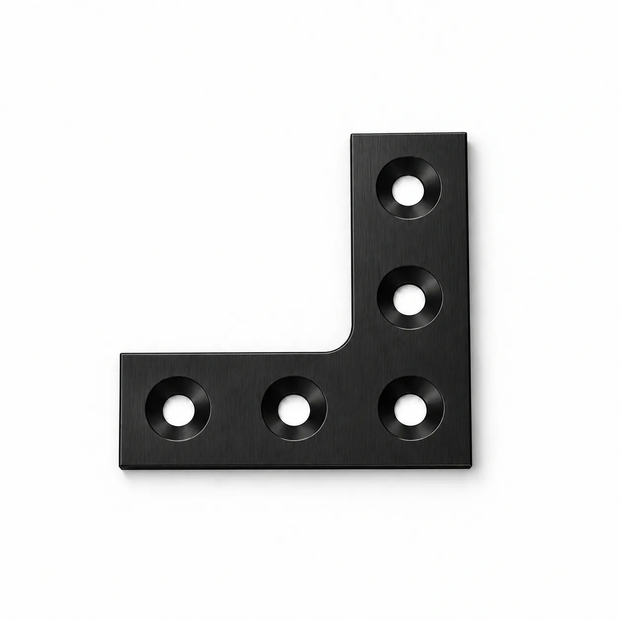 BAH-2L2 — L Plate 20mm สีดำ