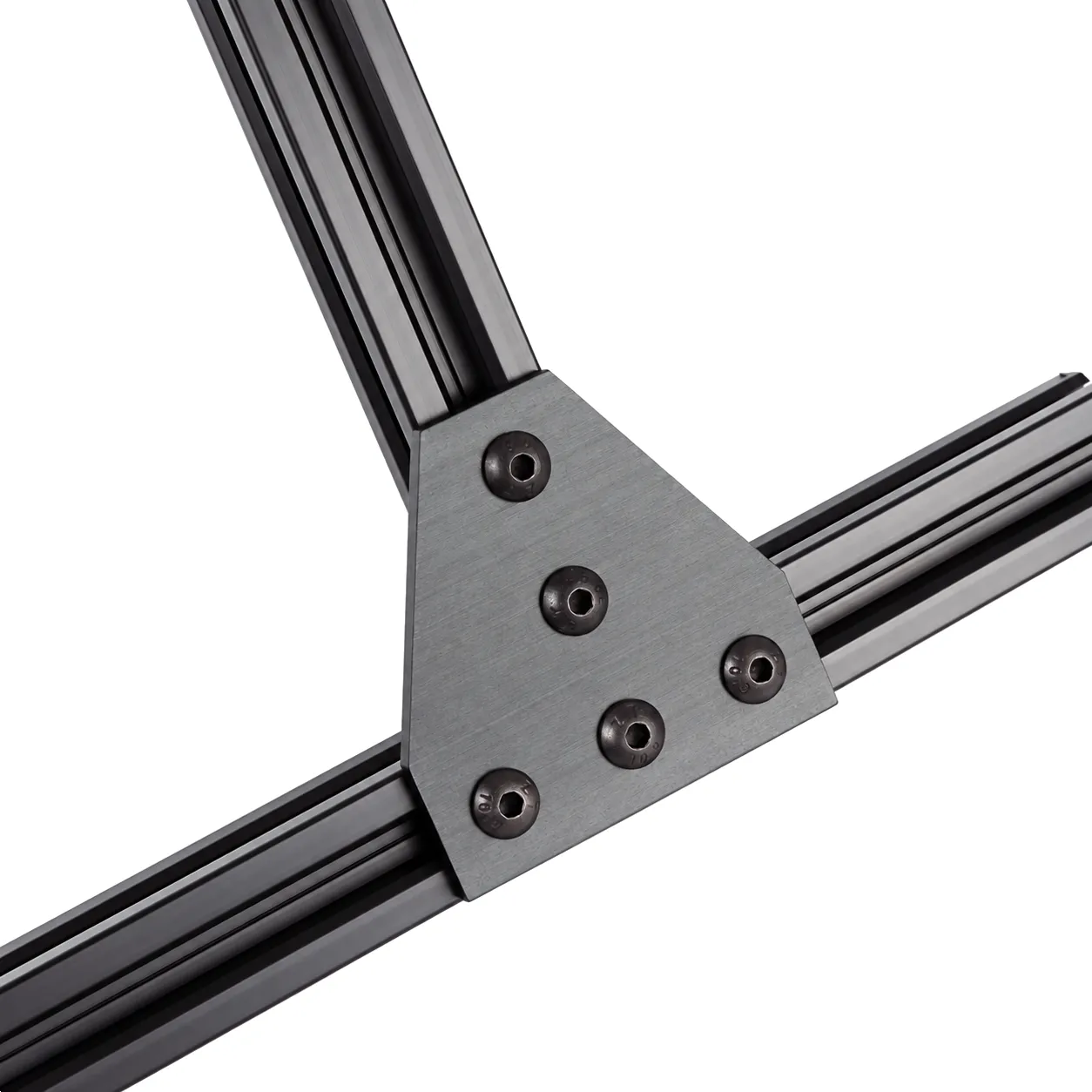 BAH-2TC — Corner Plate T 20mm สีดำ