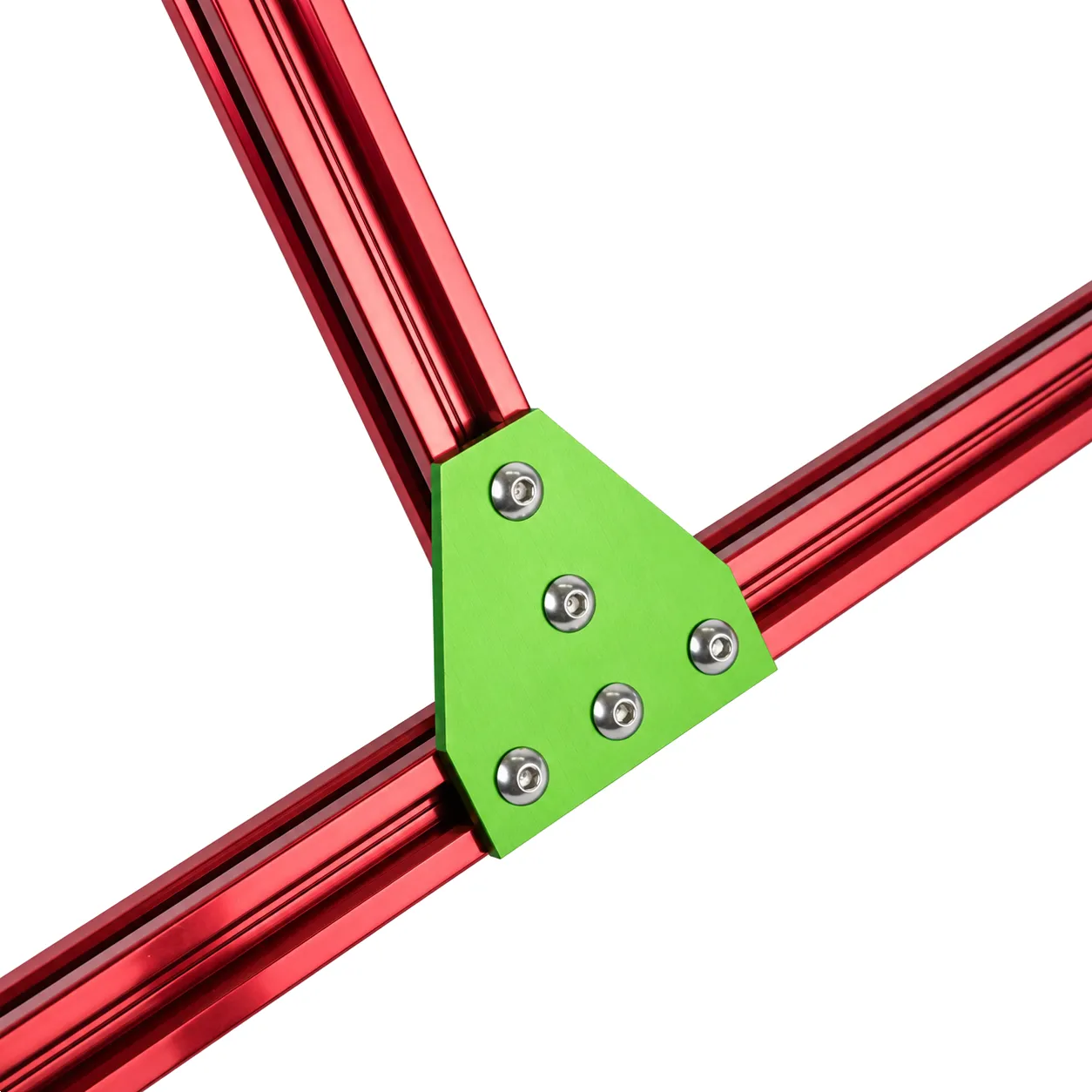 BAH-2TN — Corner Plate T 20mm สีเขียว