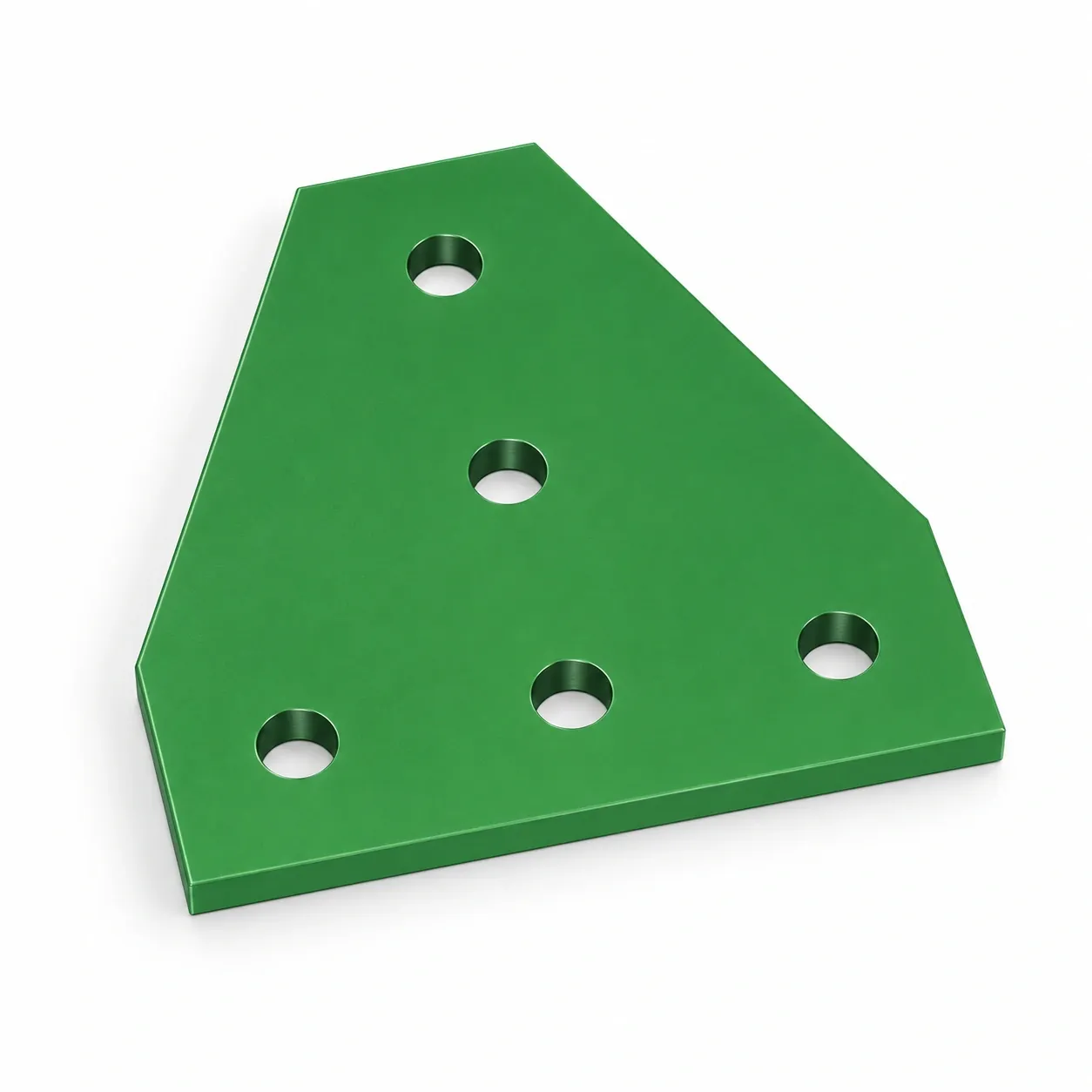 BAH-2TN — Corner Plate T 20mm สีเขียว