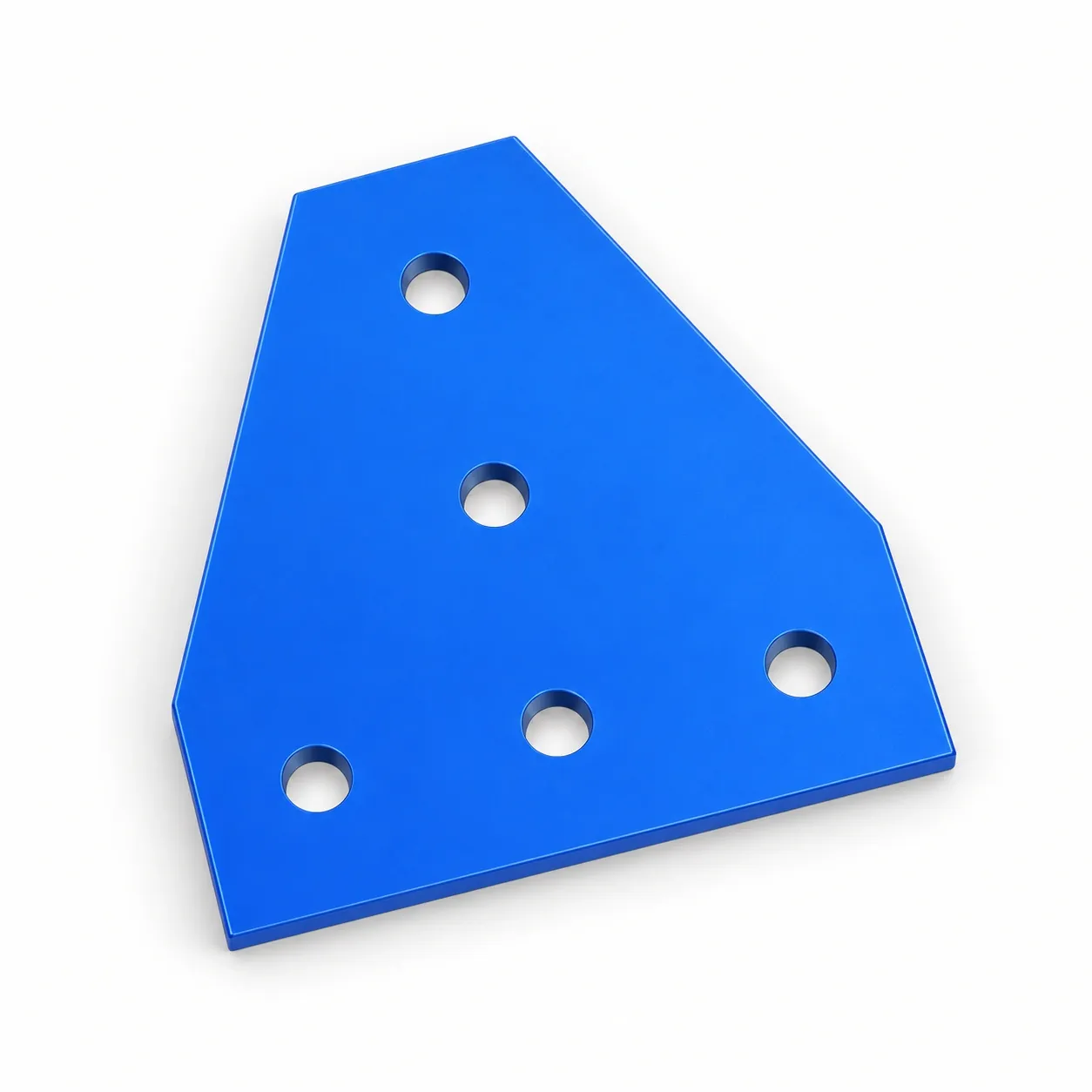 BAH-2TU — Corner Plate T 20mm สีน้ำเงิน