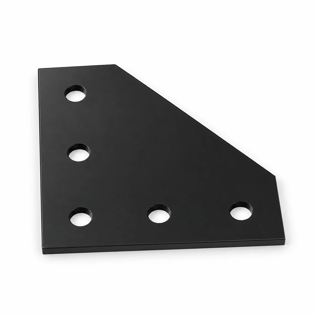 BAH-3KB — Corner Plate L 30mm สีดำ