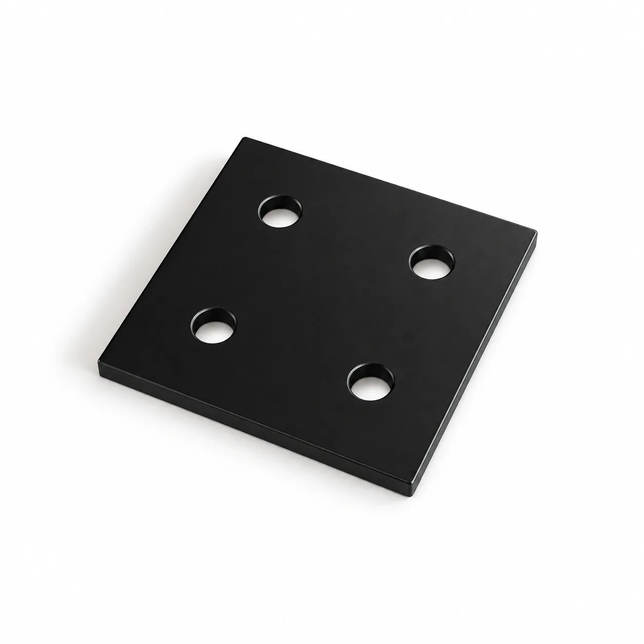 BAH-3QB — Square Plate 30mm สีดำ