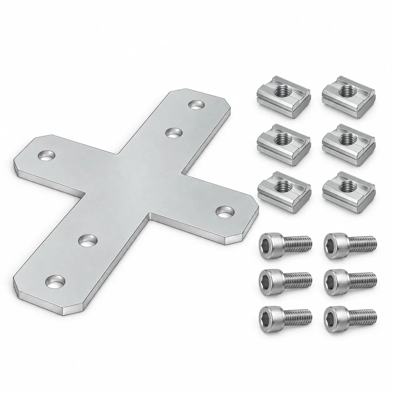 BAH-3X-SET — X Plate 30mm Kit Set