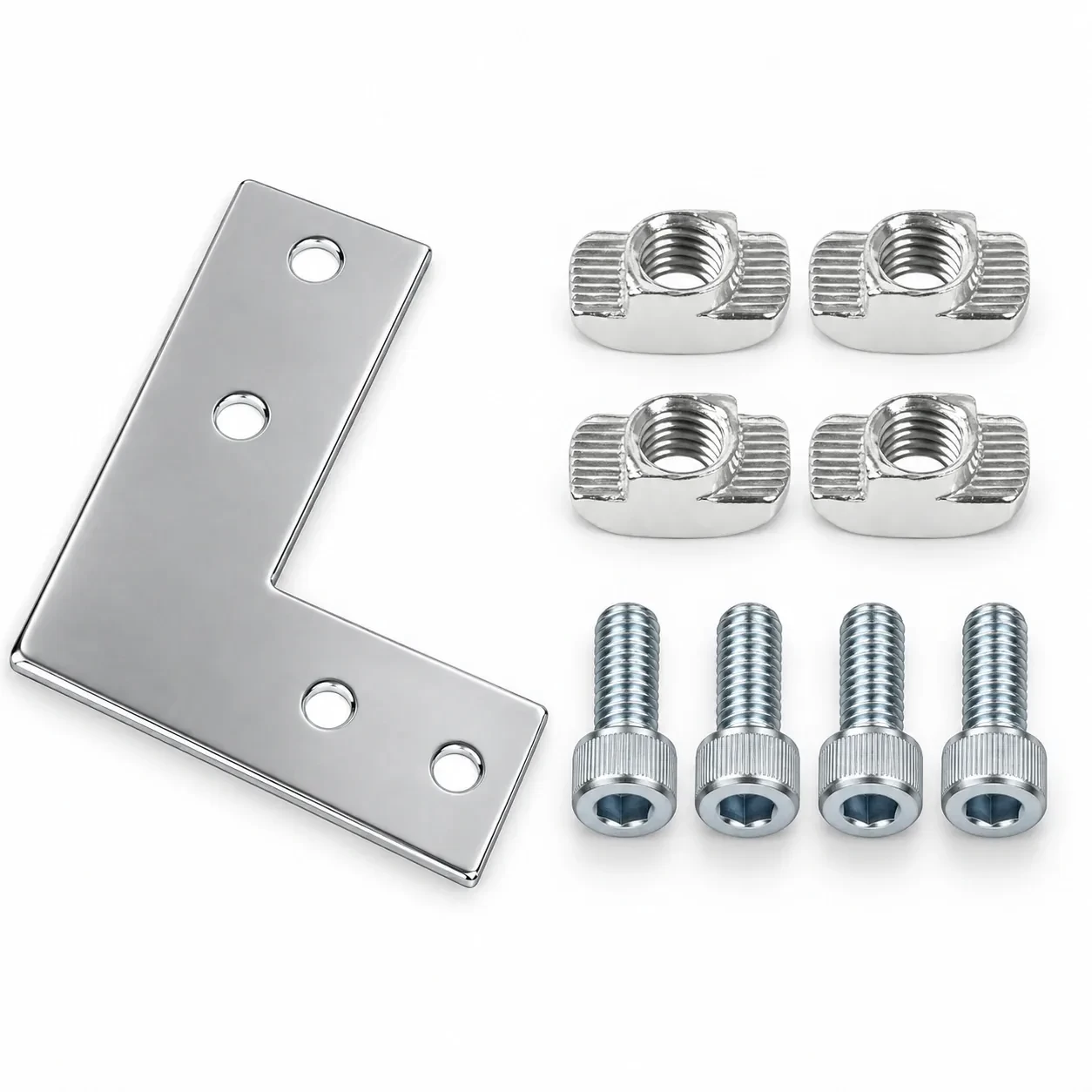 BAH-4L-SET — L Plate 40mm Kit Set