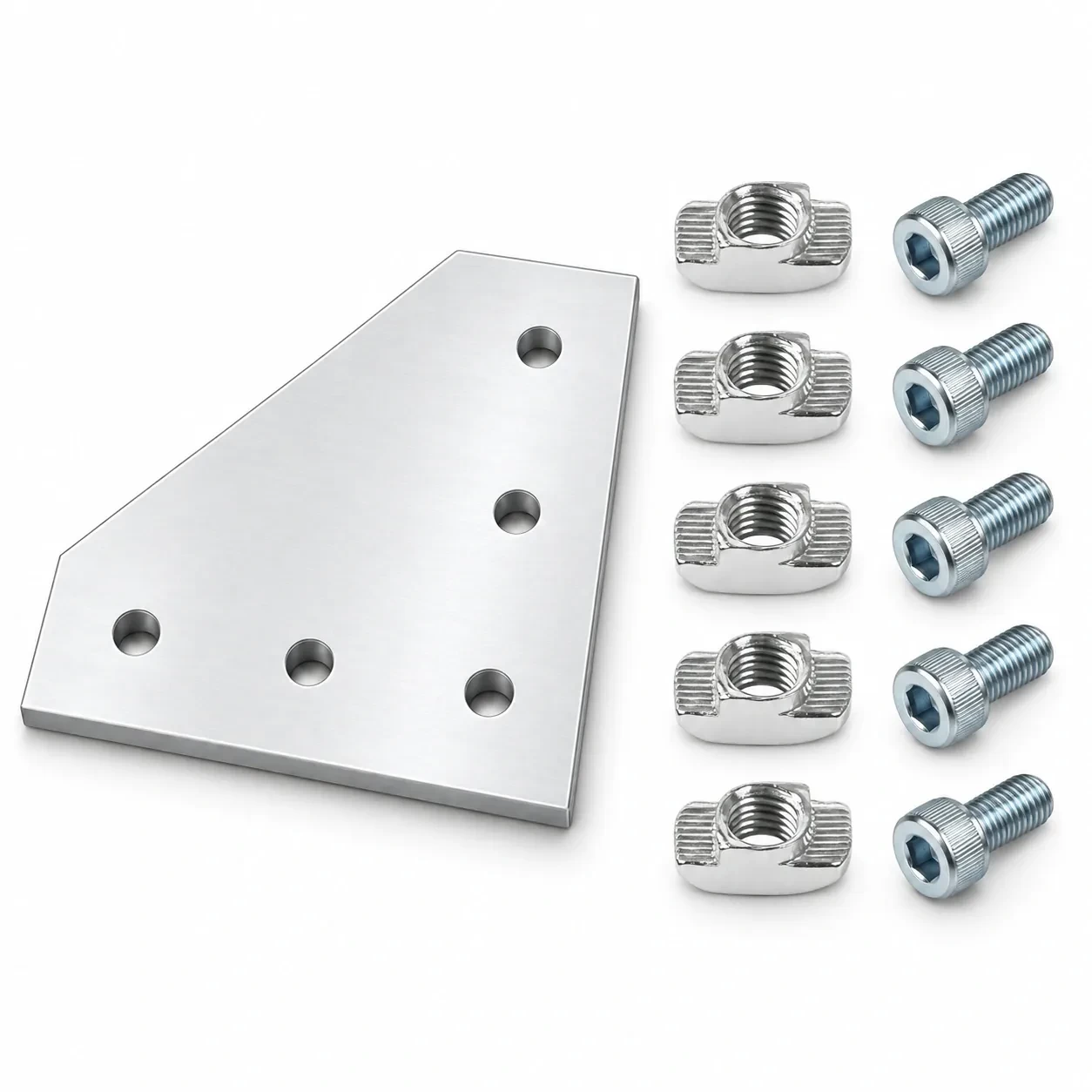 BAH-4M-SET — Corner Plate L 40mm Kit Set
