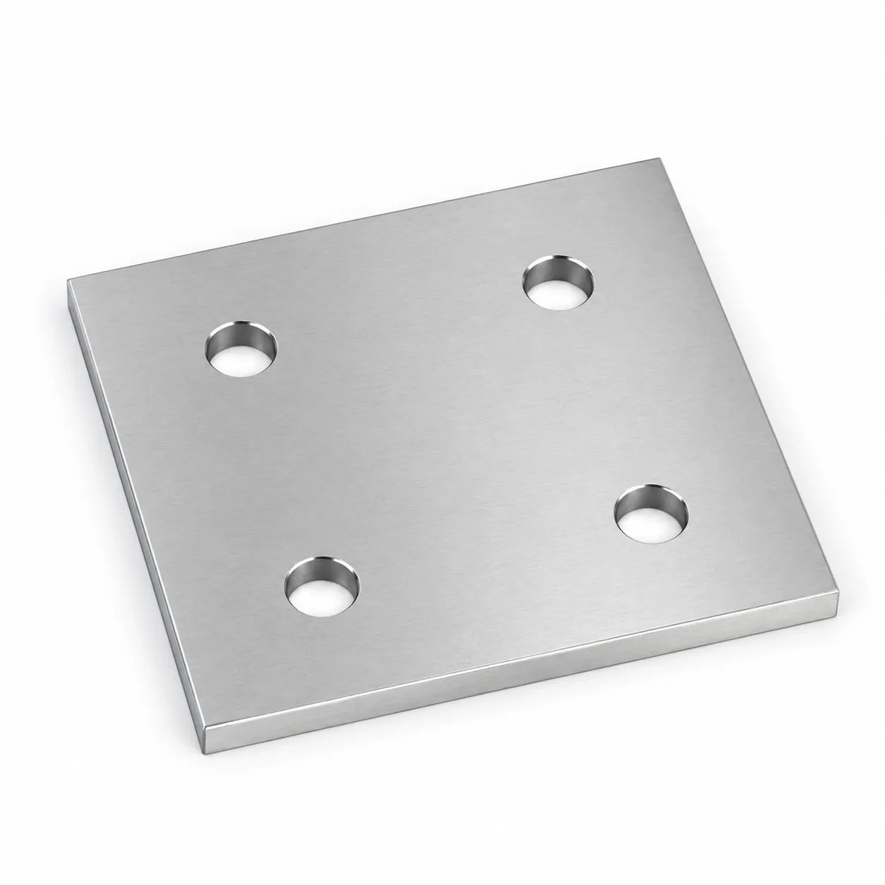 BAH-4Q — Square Plate 40mm สแตนเลส
