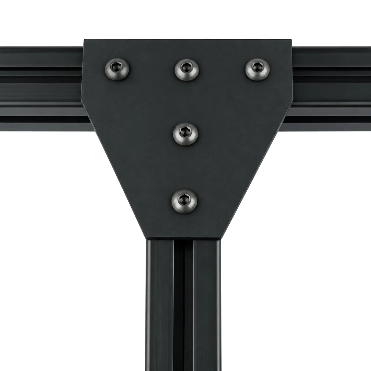 BAH-4TB — Corner Plate T 40mm สีดำ