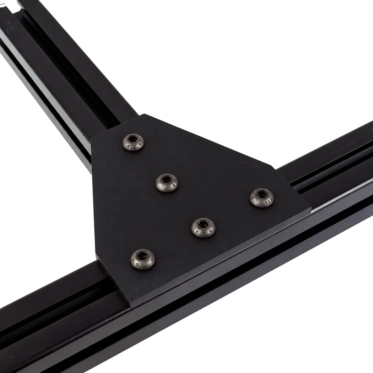 BAH-4TB — Corner Plate T 40mm สีดำ