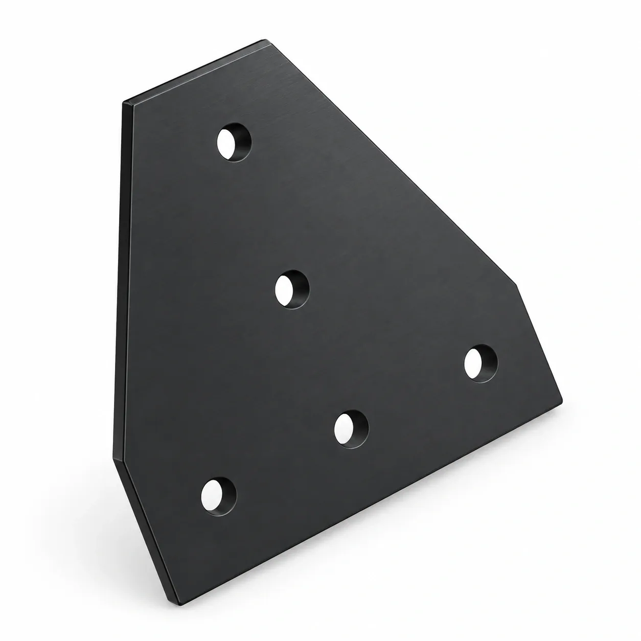BAH-4TB — Corner Plate T 40mm สีดำ