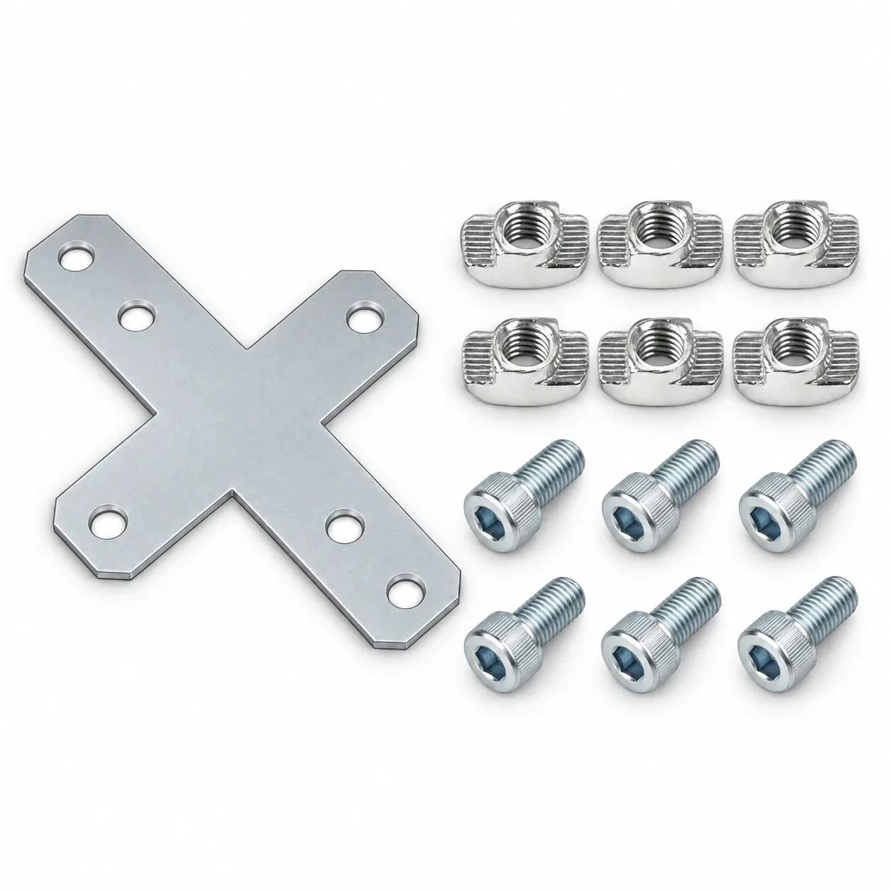 BAH-4X-SET — X Plate 40mm Kit Set