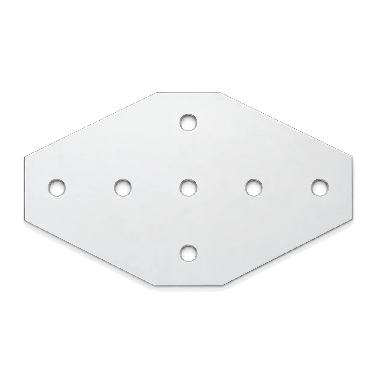 BAH-4XA — Corner Plate X 40mm สีเงิน