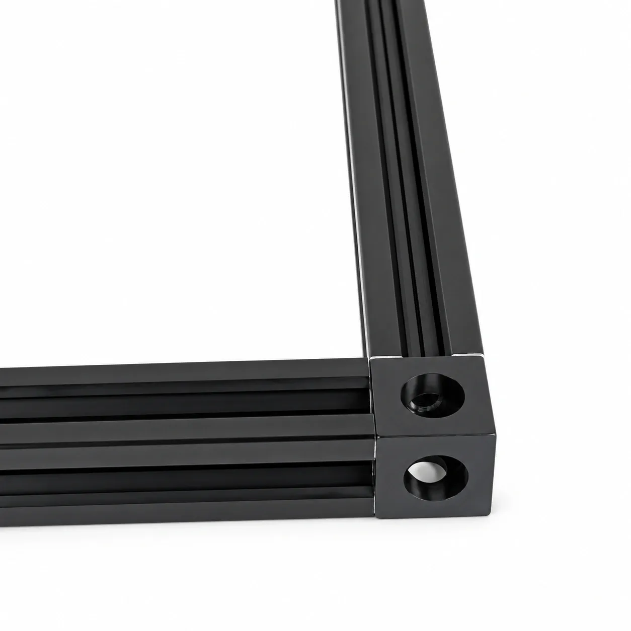 BAN-2C — Corner Cube 20mm สีดำ