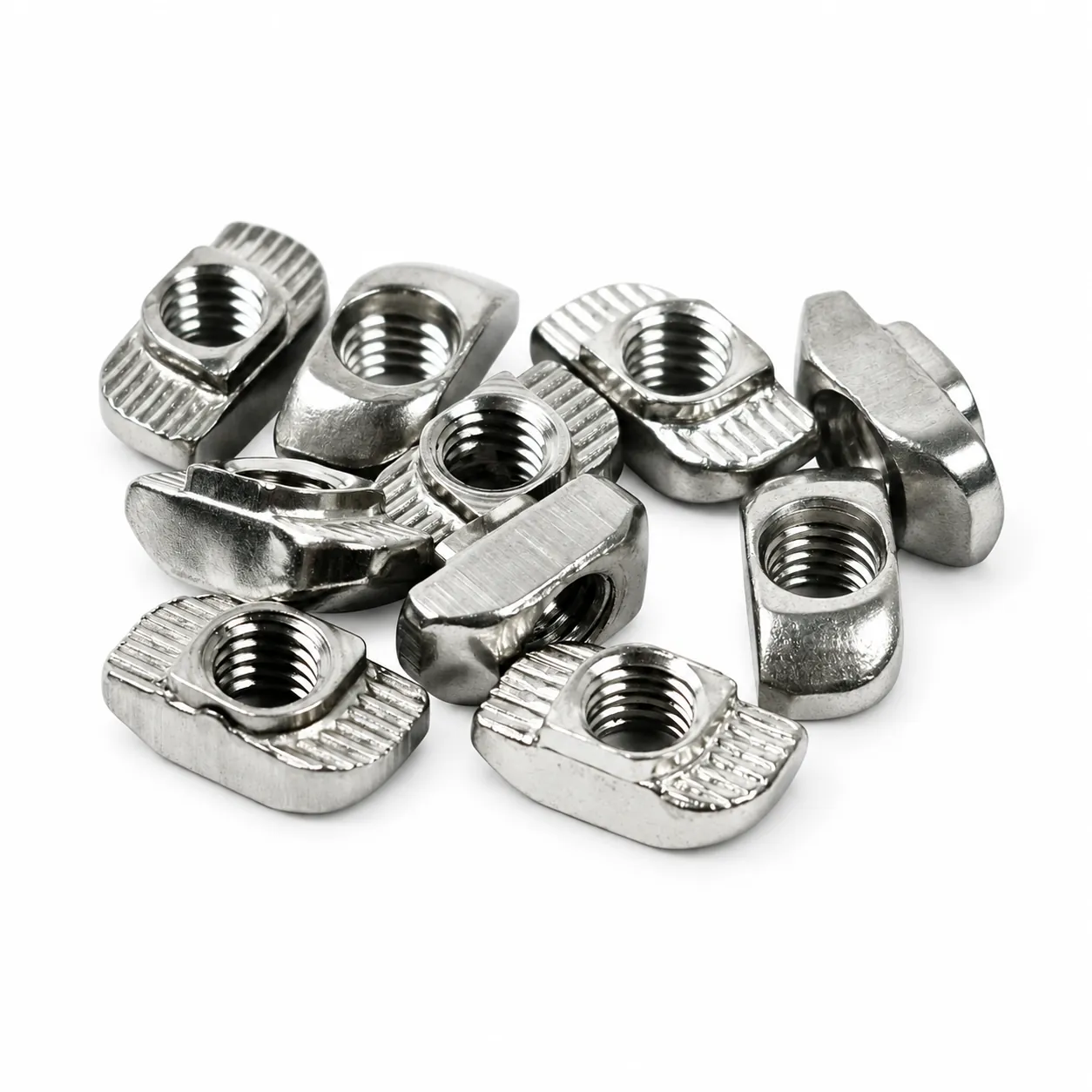 BBB-36S — T-Nut/Free Nut 30mm M6 สแตนเลส