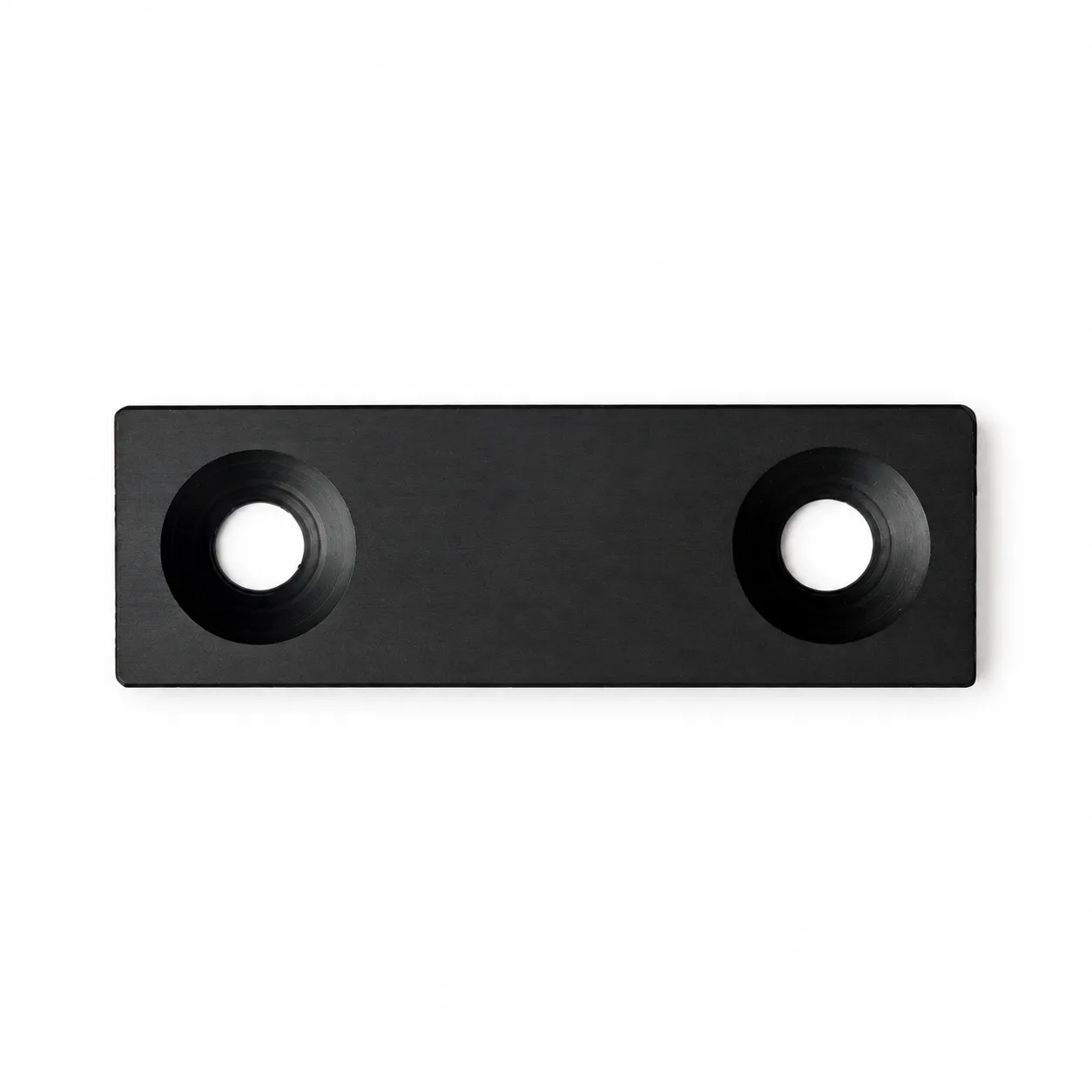 BCE-26B — Endcap 20x60mm อลูมิเนียม สีดำ