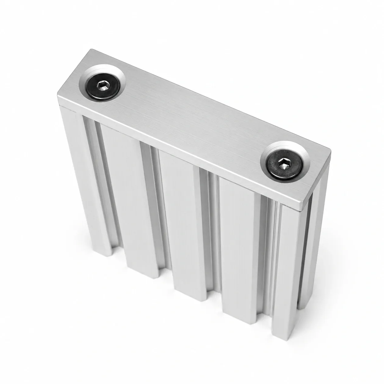 BCE-28A — Endcap 20x80mm อลูมิเนียม