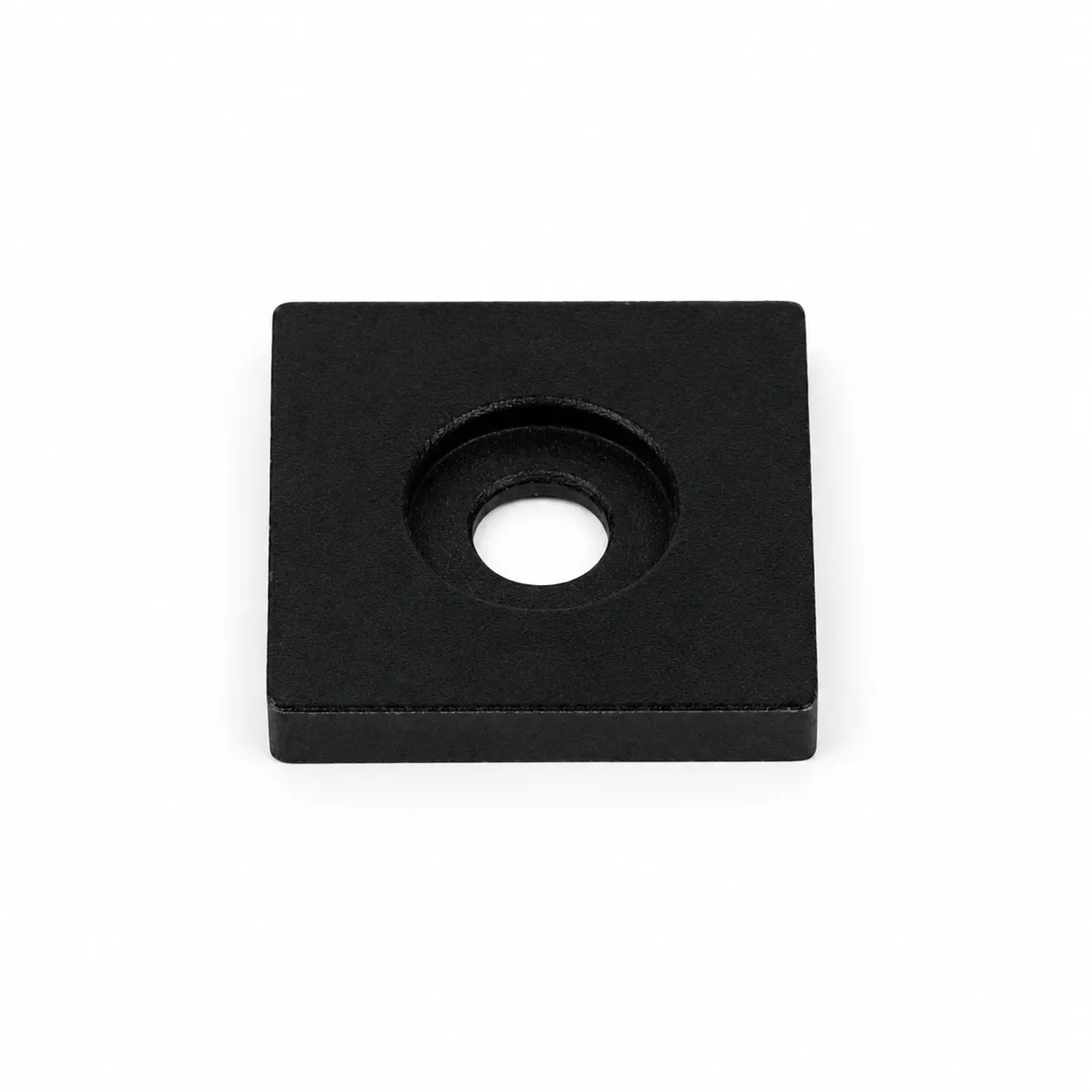 BCE-2VA — Endcap 20x20mm อลูมิเนียมรุ่นบาง สีเงิน