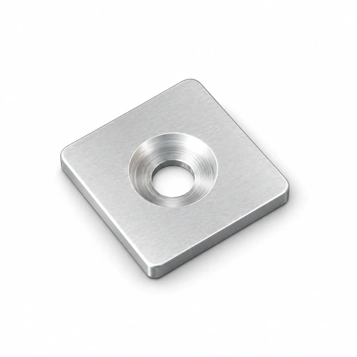 BCE-2VBT — Endcap 20x20mm อลูมิเนียมรุ่นบาง สีดำ