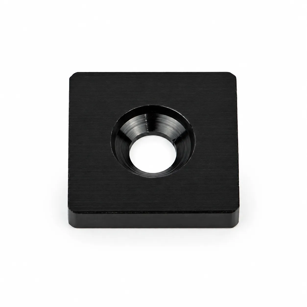 BCE-3T3 — Endcap 30x30mm อลูมิเนียม สีดำ