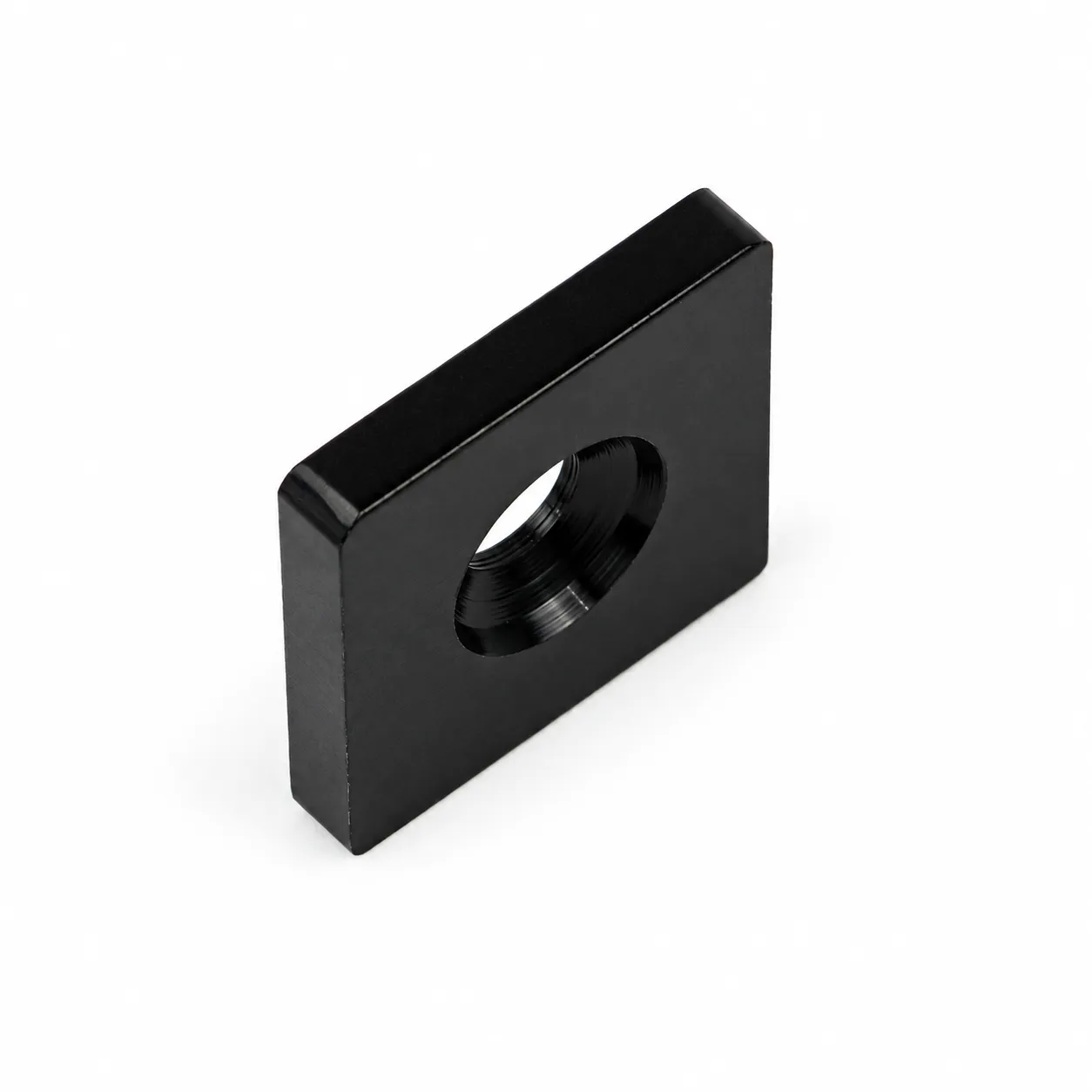 BCE-3T3 — Endcap 30x30mm อลูมิเนียม สีดำ