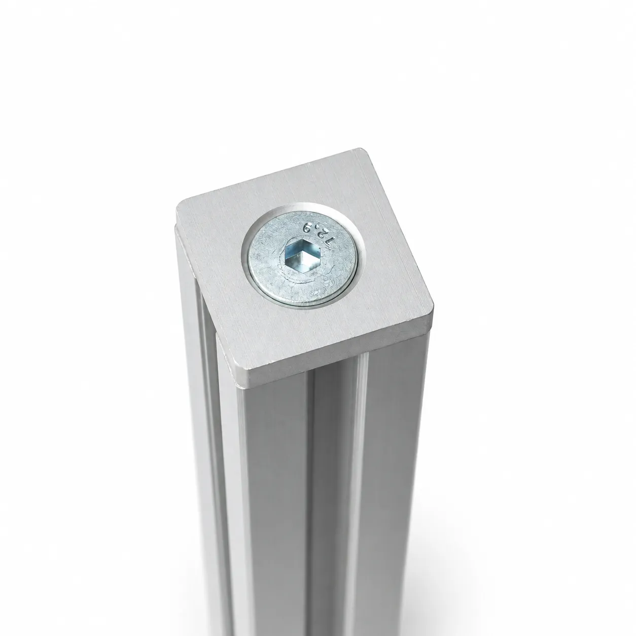 BCE-3TA — Endcap 30x30mm อลูมิเนียม