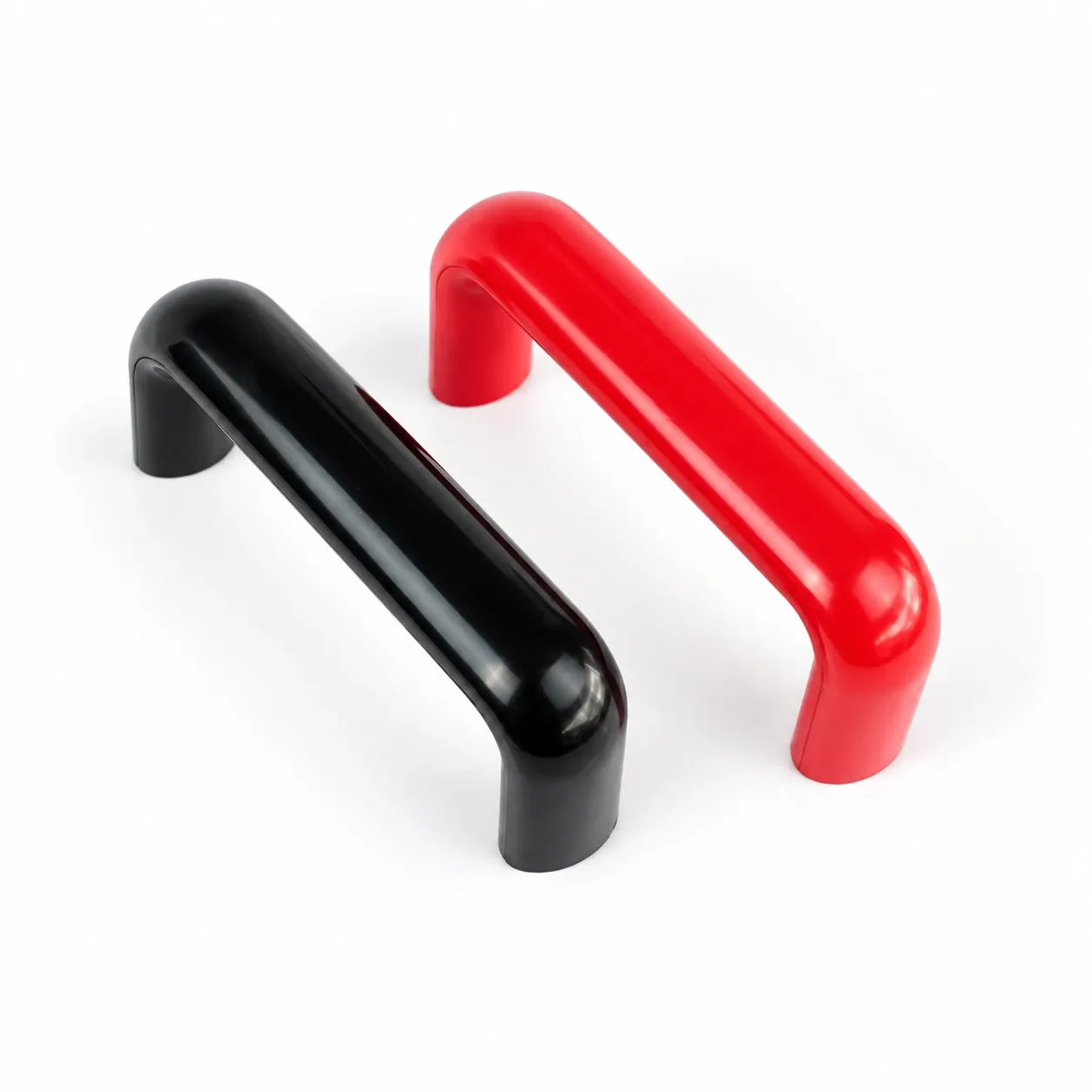 DEB-12R — มือจับแบคเคไลท์ 120mm สีแดง
